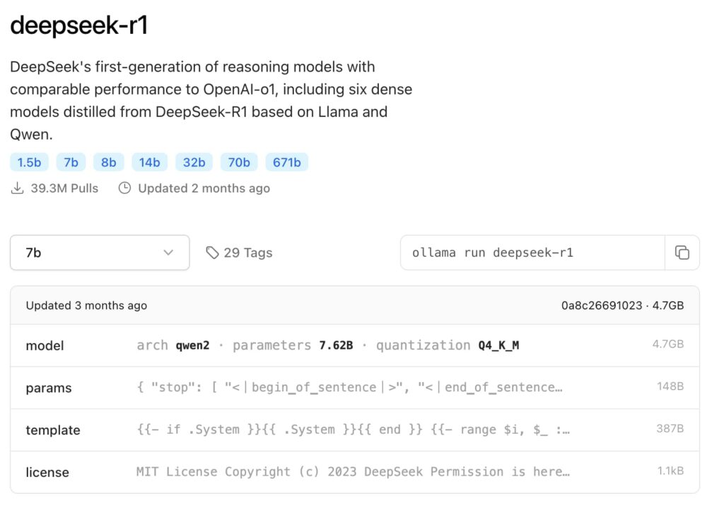 How to run DeepSeek-R1 locally in Ollama?